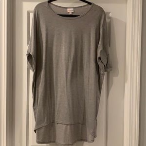 Lularoe Irma xl light gray